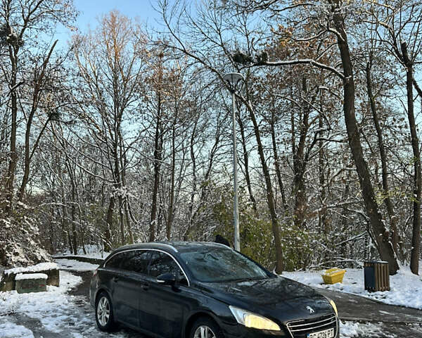 Черный Пежо 508, объемом двигателя 1.56 л и пробегом 264 тыс. км за 6900 $, фото 1 на Automoto.ua