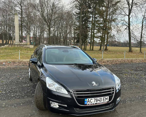 Черный Пежо 508, объемом двигателя 1.6 л и пробегом 230 тыс. км за 7300 $, фото 1 на Automoto.ua