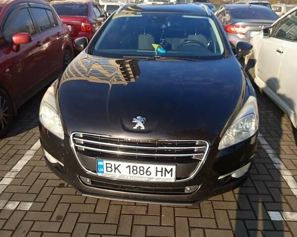 Черный Пежо 508, объемом двигателя 2 л и пробегом 293 тыс. км за 8500 $, фото 1 на Automoto.ua
