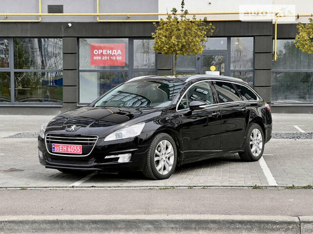 Чорний Пежо 508, об'ємом двигуна 2 л та пробігом 253 тис. км за 7850 $, фото 1 на Automoto.ua