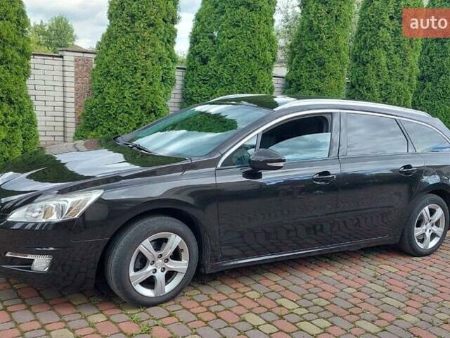 Черный Пежо 508, объемом двигателя 1.6 л и пробегом 186 тыс. км за 8600 $, фото 1 на Automoto.ua