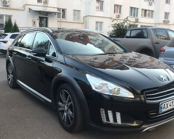Черный Пежо 508, объемом двигателя 2 л и пробегом 338 тыс. км за 10000 $, фото 1 на Automoto.ua