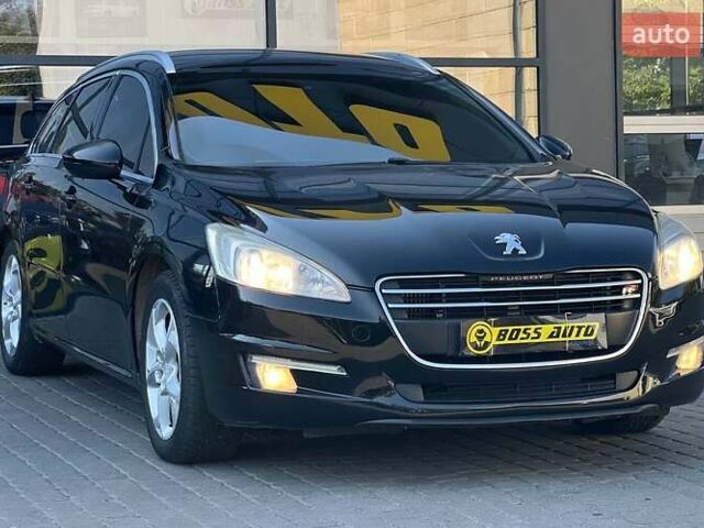 Черный Пежо 508, объемом двигателя 1.6 л и пробегом 276 тыс. км за 8500 $, фото 1 на Automoto.ua