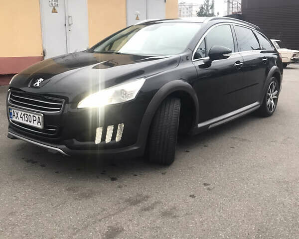 Черный Пежо 508, объемом двигателя 2 л и пробегом 340 тыс. км за 10000 $, фото 1 на Automoto.ua