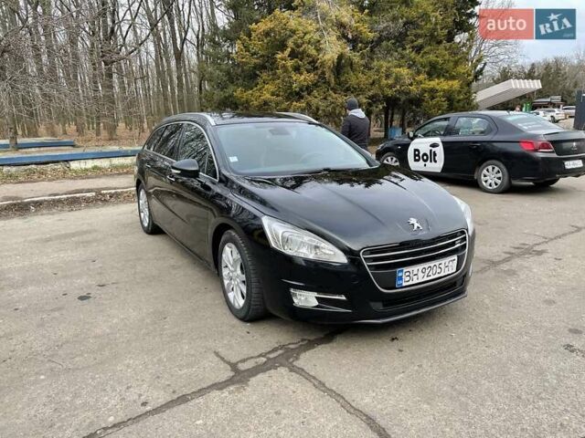 Чорний Пежо 508, об'ємом двигуна 2 л та пробігом 188 тис. км за 8600 $, фото 1 на Automoto.ua