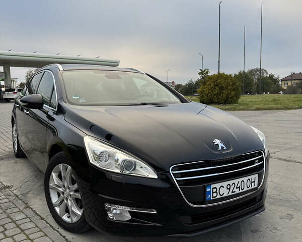 Черный Пежо 508, объемом двигателя 1.6 л и пробегом 255 тыс. км за 9100 $, фото 1 на Automoto.ua