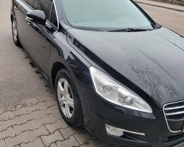 Черный Пежо 508, объемом двигателя 1.56 л и пробегом 280 тыс. км за 8000 $, фото 1 на Automoto.ua