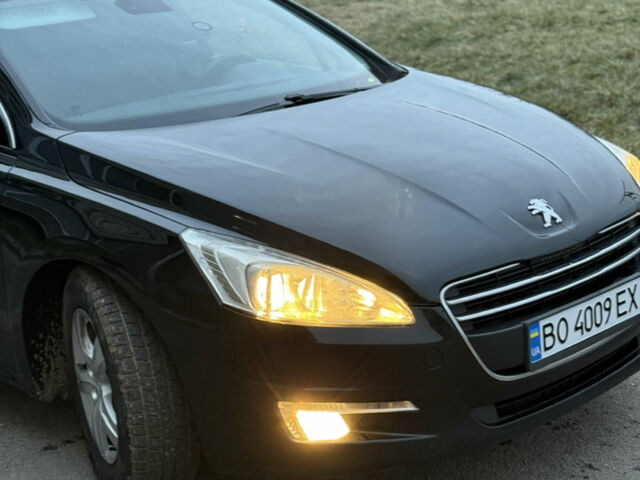 Черный Пежо 508, объемом двигателя 2 л и пробегом 316 тыс. км за 7799 $, фото 1 на Automoto.ua