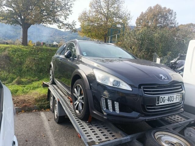 Черный Пежо 508, объемом двигателя 2 л и пробегом 384 тыс. км за 5220 $, фото 1 на Automoto.ua