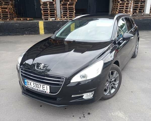 Черный Пежо 508, объемом двигателя 2 л и пробегом 235 тыс. км за 10300 $, фото 1 на Automoto.ua