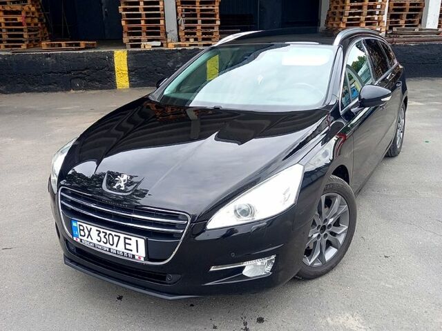 Черный Пежо 508, объемом двигателя 2 л и пробегом 236 тыс. км за 10300 $, фото 1 на Automoto.ua