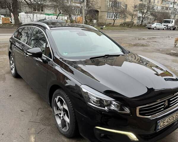 Черный Пежо 508, объемом двигателя 2 л и пробегом 237 тыс. км за 12700 $, фото 1 на Automoto.ua