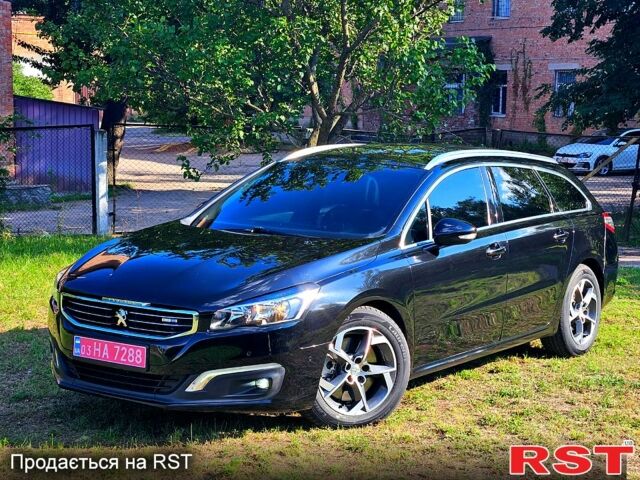Черный Пежо 508, объемом двигателя 2 л и пробегом 198 тыс. км за 13000 $, фото 1 на Automoto.ua