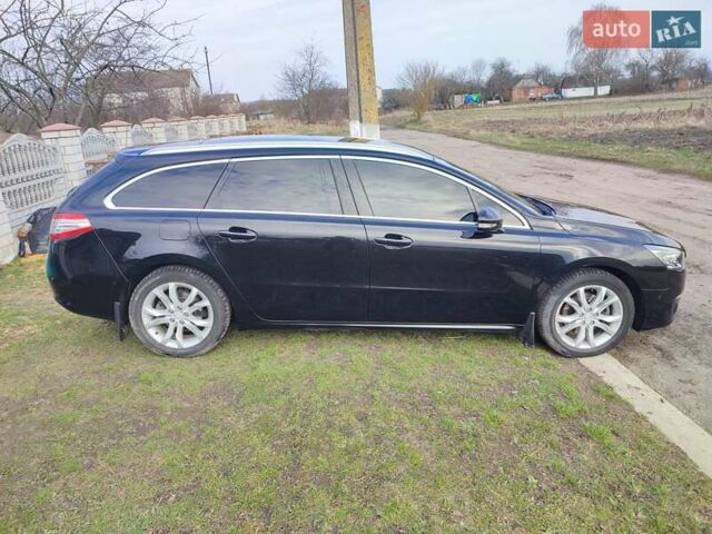 Черный Пежо 508, объемом двигателя 2 л и пробегом 290 тыс. км за 11999 $, фото 1 на Automoto.ua