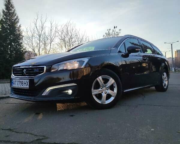 Черный Пежо 508, объемом двигателя 1.6 л и пробегом 227 тыс. км за 11700 $, фото 1 на Automoto.ua