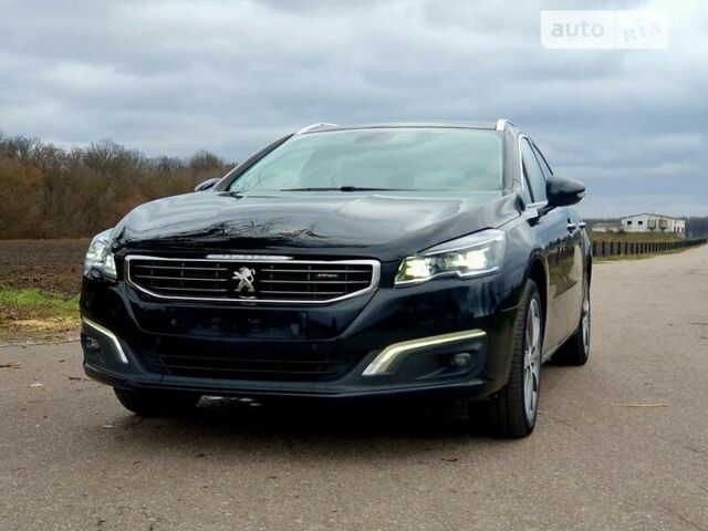 Черный Пежо 508, объемом двигателя 2 л и пробегом 249 тыс. км за 15100 $, фото 1 на Automoto.ua