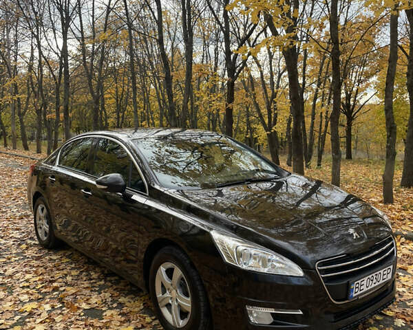 Коричневый Пежо 508, объемом двигателя 1.56 л и пробегом 235 тыс. км за 7600 $, фото 1 на Automoto.ua