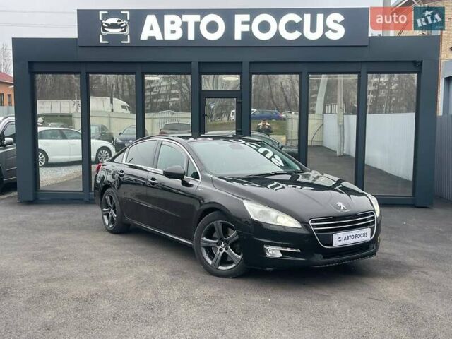 Коричневый Пежо 508, объемом двигателя 2.18 л и пробегом 341 тыс. км за 7990 $, фото 1 на Automoto.ua