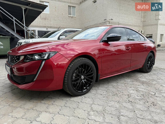 Красный Пежо 508, объемом двигателя 1.5 л и пробегом 150 тыс. км за 25000 $, фото 1 на Automoto.ua