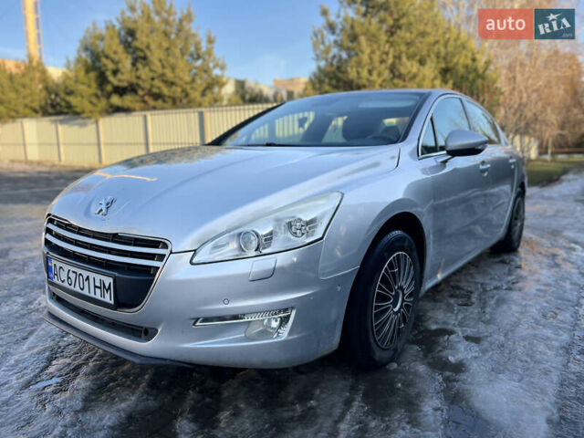 Сірий Пежо 508, об'ємом двигуна 1.56 л та пробігом 183 тис. км за 7700 $, фото 1 на Automoto.ua