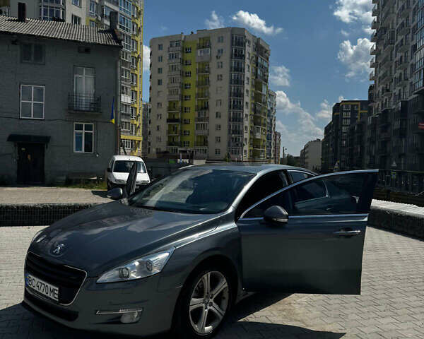 Серый Пежо 508, объемом двигателя 2.18 л и пробегом 256 тыс. км за 9750 $, фото 1 на Automoto.ua