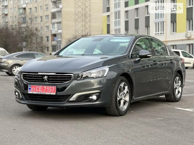 Сірий Пежо 508, об'ємом двигуна 1.6 л та пробігом 220 тис. км за 11250 $, фото 1 на Automoto.ua