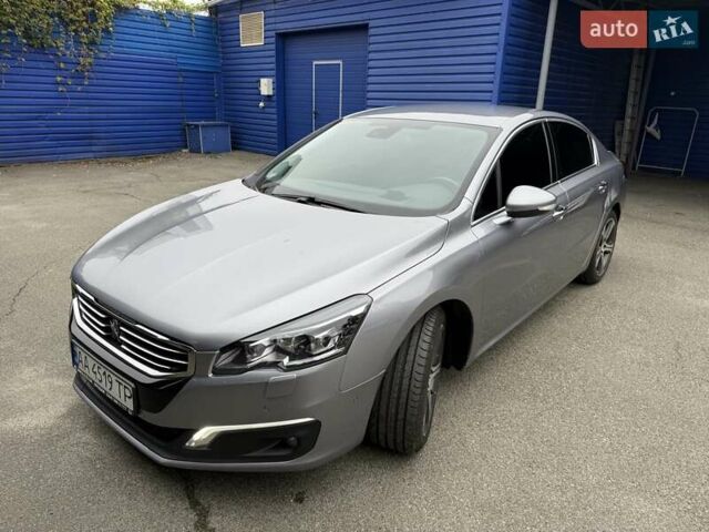 Серый Пежо 508, объемом двигателя 2 л и пробегом 90 тыс. км за 17900 $, фото 1 на Automoto.ua