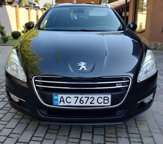 Серый Пежо 508, объемом двигателя 1.56 л и пробегом 326 тыс. км за 7500 $, фото 1 на Automoto.ua