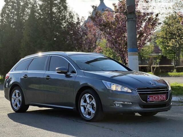 Сірий Пежо 508, об'ємом двигуна 1.6 л та пробігом 244 тис. км за 8499 $, фото 1 на Automoto.ua