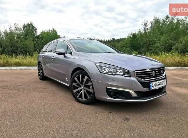 Серый Пежо 508, объемом двигателя 2 л и пробегом 139 тыс. км за 12900 $, фото 1 на Automoto.ua