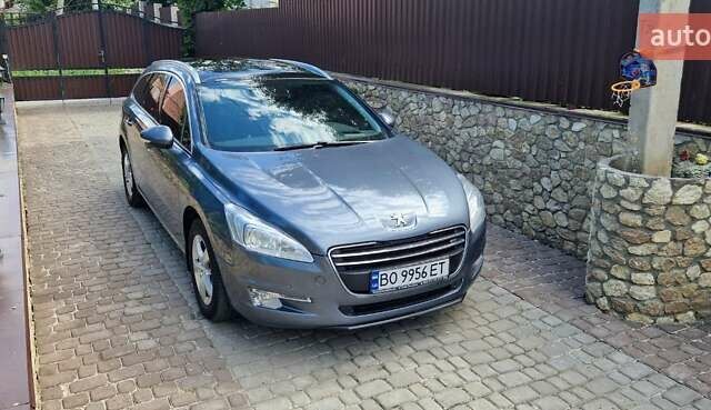 Серый Пежо 508, объемом двигателя 1.56 л и пробегом 230 тыс. км за 9300 $, фото 1 на Automoto.ua