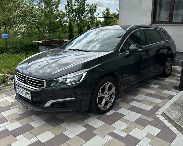 Серый Пежо 508, объемом двигателя 1.56 л и пробегом 248 тыс. км за 11999 $, фото 1 на Automoto.ua