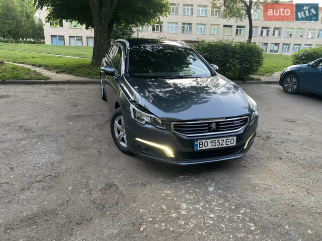 Сірий Пежо 508, об'ємом двигуна 1.56 л та пробігом 235 тис. км за 10500 $, фото 1 на Automoto.ua