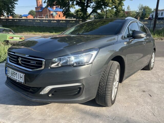 Серый Пежо 508, объемом двигателя 1.6 л и пробегом 84 тыс. км за 8850 $, фото 1 на Automoto.ua