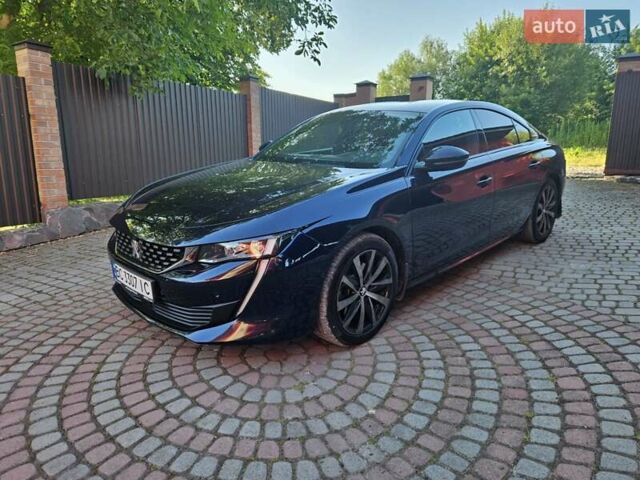Синий Пежо 508, объемом двигателя 2 л и пробегом 69 тыс. км за 23500 $, фото 1 на Automoto.ua