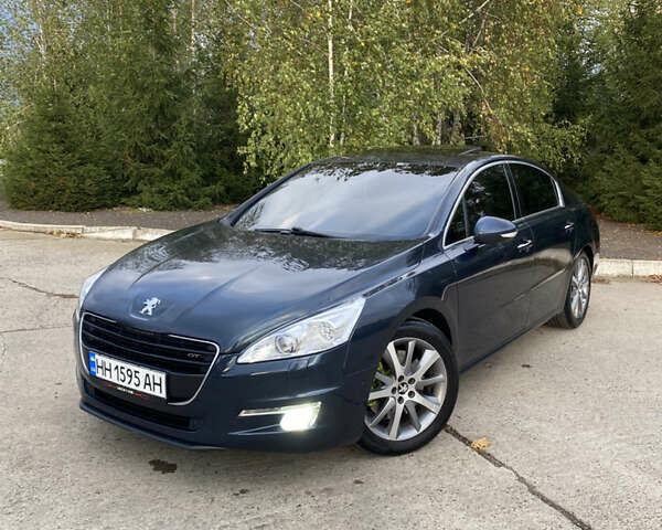 Синий Пежо 508, объемом двигателя 2.2 л и пробегом 350 тыс. км за 9800 $, фото 1 на Automoto.ua