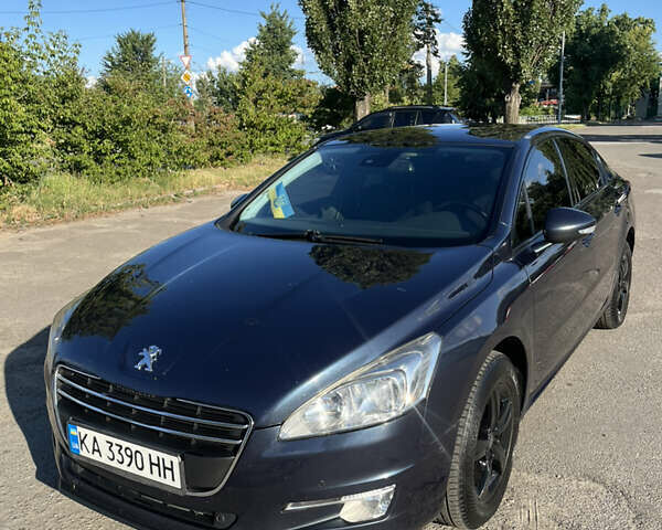 Синий Пежо 508, объемом двигателя 1.6 л и пробегом 232 тыс. км за 7500 $, фото 1 на Automoto.ua