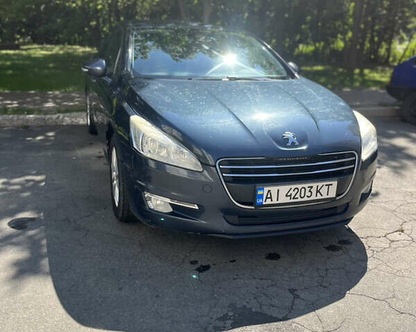 Синий Пежо 508, объемом двигателя 1.6 л и пробегом 275 тыс. км за 6000 $, фото 1 на Automoto.ua