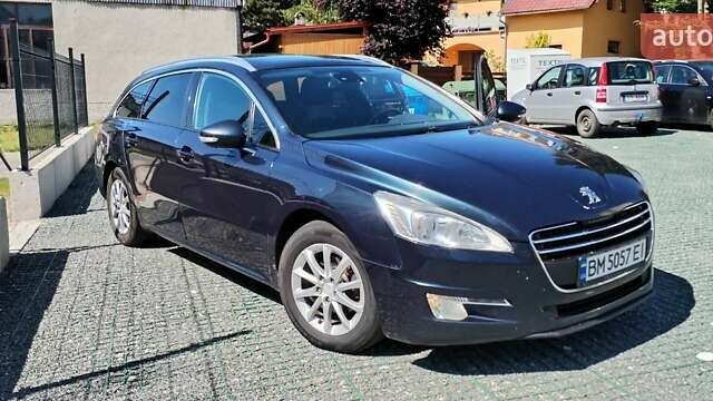 Синий Пежо 508, объемом двигателя 1.56 л и пробегом 422 тыс. км за 7486 $, фото 1 на Automoto.ua