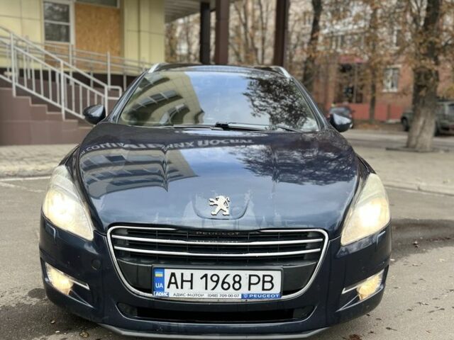 Синий Пежо 508, объемом двигателя 1.6 л и пробегом 200 тыс. км за 5700 $, фото 1 на Automoto.ua