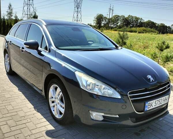 Синий Пежо 508, объемом двигателя 1.56 л и пробегом 221 тыс. км за 7700 $, фото 1 на Automoto.ua
