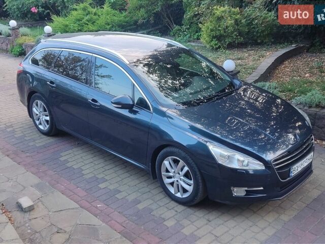 Синий Пежо 508, объемом двигателя 1.6 л и пробегом 232 тыс. км за 9500 $, фото 1 на Automoto.ua