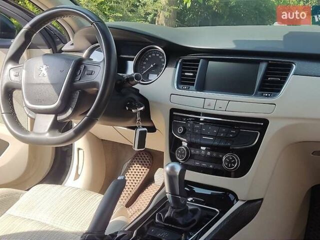 Синий Пежо 508, объемом двигателя 1.6 л и пробегом 232 тыс. км за 9500 $, фото 1 на Automoto.ua