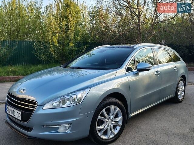 Синий Пежо 508, объемом двигателя 1.6 л и пробегом 240 тыс. км за 8700 $, фото 1 на Automoto.ua