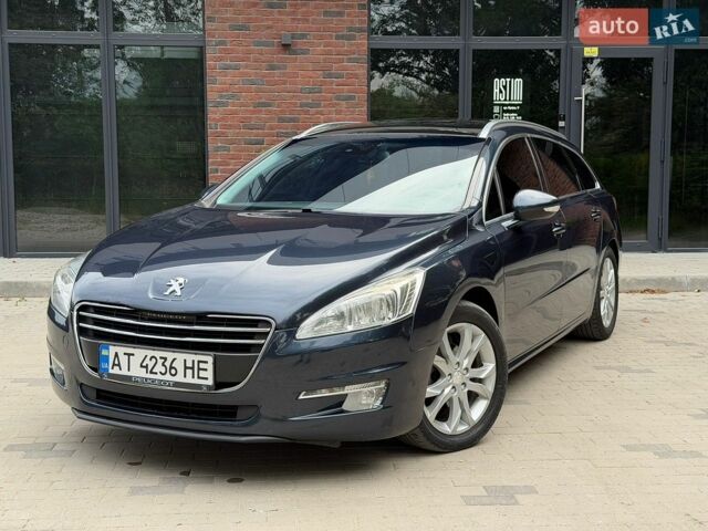 Синий Пежо 508, объемом двигателя 1.56 л и пробегом 289 тыс. км за 8250 $, фото 1 на Automoto.ua