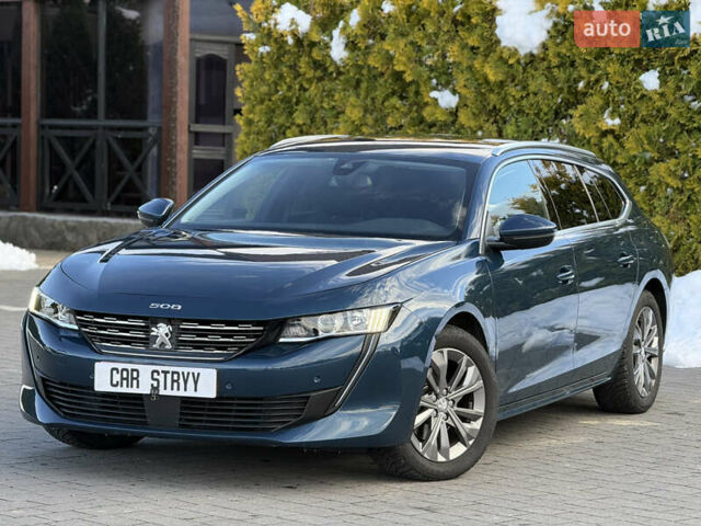 Синий Пежо 508, объемом двигателя 1.5 л и пробегом 155 тыс. км за 15700 $, фото 1 на Automoto.ua