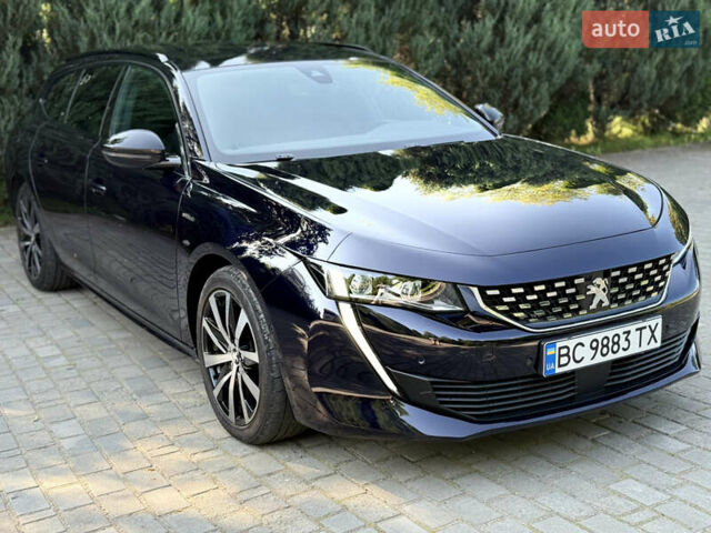 Синий Пежо 508, объемом двигателя 2 л и пробегом 132 тыс. км за 24500 $, фото 1 на Automoto.ua