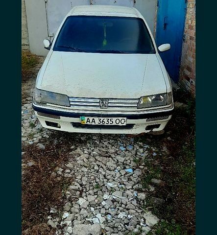 Белый Пежо 605, объемом двигателя 2 л и пробегом 375 тыс. км за 1000 $, фото 1 на Automoto.ua