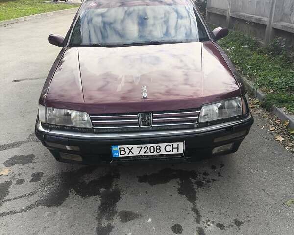 Червоний Пежо 605, об'ємом двигуна 2 л та пробігом 400 тис. км за 650 $, фото 1 на Automoto.ua
