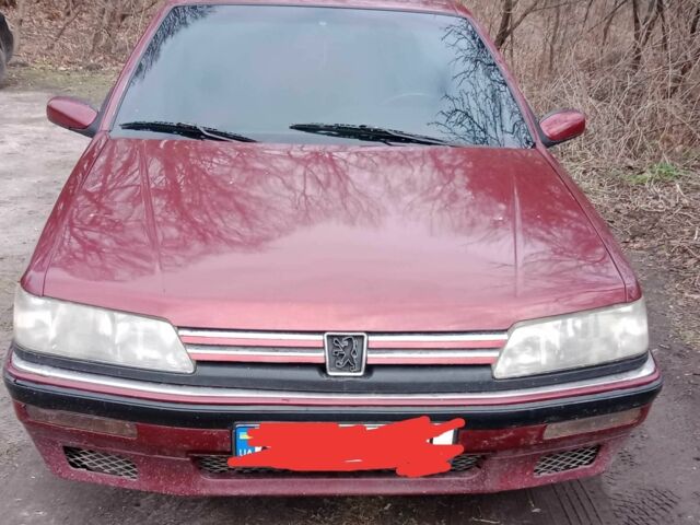 Красный Пежо 605, объемом двигателя 0 л и пробегом 111 тыс. км за 1600 $, фото 1 на Automoto.ua